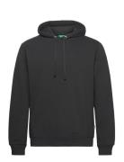 Happy Organic Sweat Hoodie Tops Sweatshirts & Hoodies Hoodies Black H2...