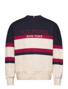 Monotype Color Block Sweatshirt Tops Sweatshirts & Hoodies Sweatshirts...