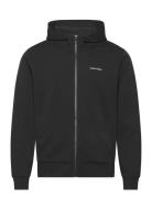 Micro Logo Repreve Hoodie Jacket Tops Sweatshirts & Hoodies Hoodies Bl...