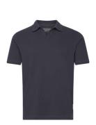 Polos Short Sleeve Tops Polos Short-sleeved Navy Marc O'Polo