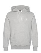 Loopback Fleece Hoodie Tops Sweatshirts & Hoodies Hoodies Grey Polo Ra...