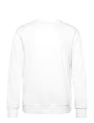 O-Neck Sweat Tops Sweatshirts & Hoodies Sweatshirts White Lindbergh