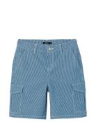 Nlnricte Nw Cargo Shorts Noos Bottoms Shorts Blue LMTD