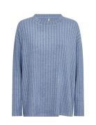 Sc-Ane Tops Knitwear Jumpers Blue Soyaconcept
