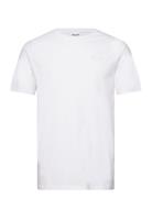 T-Shirt O-Neck Tops T-Kortærmet Skjorte White Boozt Merchandise