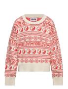 Gerrie Tops Knitwear Pullovers Red Molo