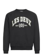 University Sweatshirt Tops Sweatshirts & Hoodies Sweatshirts Black Les...