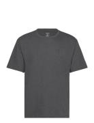 S/S Crew Neck Tops T-Kortærmet Skjorte Grey Calvin Klein