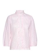 Perthll Shirt 3/4 Tops Shirts Long-sleeved Pink Lollys Laundry