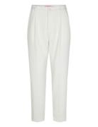 Pianora Bottoms Trousers Straight Leg White Custommade