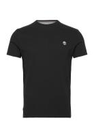 Dunstan River Short Sleeve Tee Black Designers T-Kortærmet Skjorte Bla...