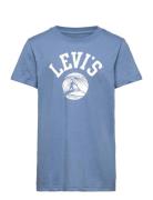 Levi's® Surfs Up Tee Tops T-Kortærmet Skjorte Blue Levi's
