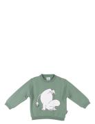 Moomin Sweatshirt Tops Sweatshirts & Hoodies Sweatshirts Green Martine...