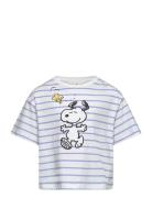 Snoopy Printed T-Shirt Tops T-Kortærmet Skjorte Multi/patterned Mango