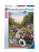 Bicycle Amsterdam 1000P Toys Puzzles And Games Puzzles Classic Puzzles...