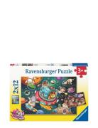 Animals In Space 2X12P Toys Puzzles And Games Puzzles Classic Puzzles ...