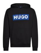 Nalves Tops Sweatshirts & Hoodies Hoodies Black HUGO BLUE