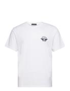 Graphic Tee Graphic Tops T-Kortærmet Skjorte White Dockers