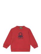 Sweater L/S Tops Sweatshirts & Hoodies Sweatshirts Red United Colors O...