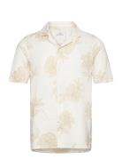 Hco. Guys Wovens Tops Shirts Short-sleeved Cream Hollister