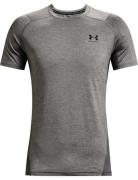 Ua Hg Armour Fitted Ss Sport T-Kortærmet Skjorte Grey Under Armour