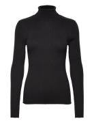 Slflydia Costa Ls Knit Rollneck B Noos Tops Knitwear Turtleneck Black ...