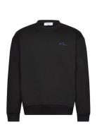 French Sweatshirt Tops Sweatshirts & Hoodies Hoodies Black Les Deux