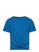 Kognew May Life S/S Knot Top Jrs Tops T-Kortærmet Skjorte Blue Kids On...