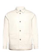 Langley Overshirt Tops Overshirts White Les Deux