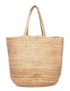 Pcasula Shopper Sww Bags Totes Beige Pieces