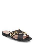 Larise Flat Flade Sandaler Black Bally