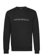 Men's Knit Sweater Tops Sweatshirts & Hoodies Sweatshirts Black Empori...