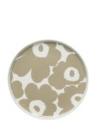 Unikko Plate Home Tableware Plates Small Plates Beige Marimekko Home