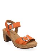 Ankle-Strap Sandal Sandal Med Hæl Orange Gabor