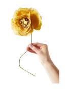 Paper Flower, Ice Poppy Home Decoration Paper Flowers Yellow Studio Ab...