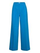 2Nd Mille - Daily Sleek Bottoms Trousers Wide Leg Blue 2NDDAY