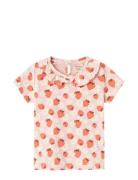 Nmfdia Ss Top Tops T-Kortærmet Skjorte Pink Name It