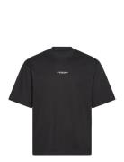 Center Chest Boxy R T Tops T-Kortærmet Skjorte Black G-Star RAW