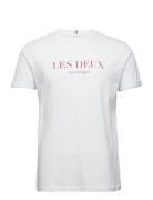 Amalfi T-Shirt Tops T-Kortærmet Skjorte White Les Deux