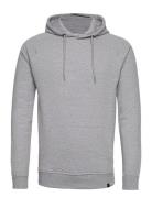 Basic Sweat Hoodie Tops Sweatshirts & Hoodies Hoodies Grey Denim Proje...