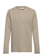 Tany Tops T-shirts Long-sleeved T-Skjorte Beige MarMar Copenhagen