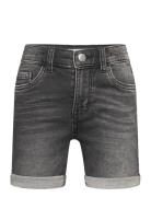 Shorts Staffan Jersey Denim Bl Bottoms Shorts Grey Lindex