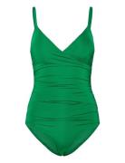 Swimsuit Jess Shaping Badedragt Badetøj Green Lindex