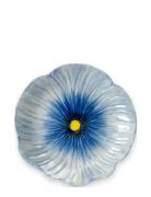 Plate Poppy Home Decoration Decorative Platters Blue Byon