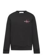 Monogram Cn Sweatshirt Tops Sweatshirts & Hoodies Sweatshirts Black Ca...