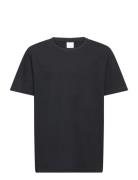 T Shirt Regular Solid Tops T-Kortærmet Skjorte Black Lindex