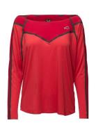 Silja Ls Sport T-shirts & Tops Long-sleeved Red Kari Traa