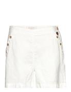 Peggie Shorts Bottoms Shorts Casual Shorts White BUSNEL