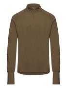 Borg Midlayer Half Zip Sport Sweatshirts & Hoodies Fleeces & Midlayers...