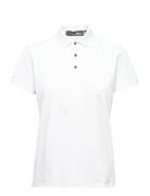 Piqué Polo Shirt Sport T-shirts & Tops Polos White Ralph Lauren Golf